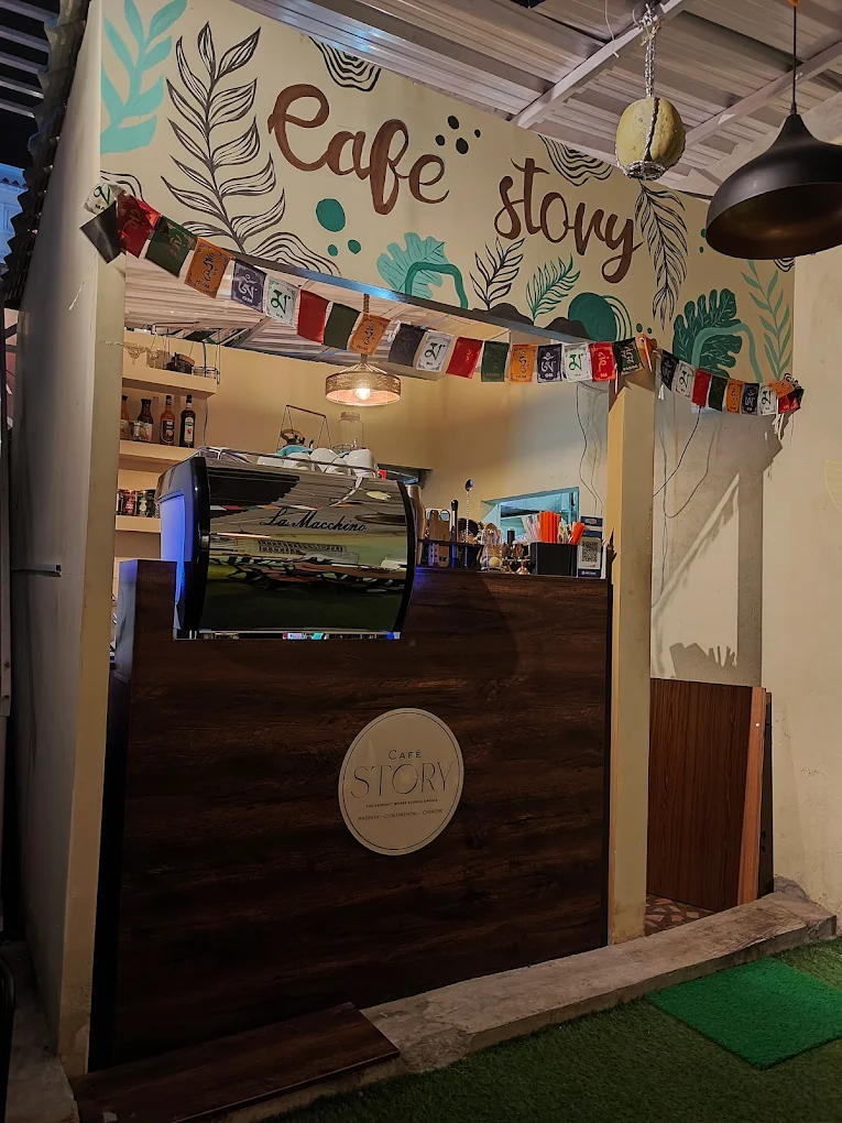 Cafe Story interior and seating